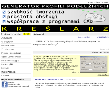 Strona Kreślarz